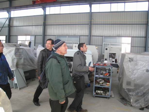 黎巴嫩客戶來公司考察、采購［組圖］