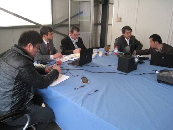 意大利客戶(hù)來(lái)公司考察［組圖］